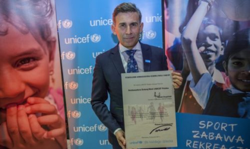 Robert Korzeniowski nowym Ambasadorem Dobrej Woli UNICEF