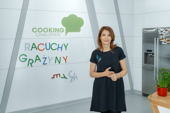 GRAŻYNA WOLSZCZAK W COOKING CHALLENGE