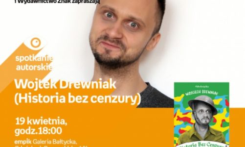 Spotkanie z Wojtkiem Drewniakiem (HBC) w Gdańsku EMPIK Galeria Bałtycka