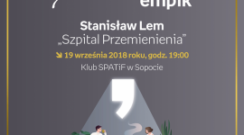 Słuchowisko "Szpital Przemienienia" wg Stanisława Lema | SPATiF LIFESTYLE, Książka - Słuchowisko