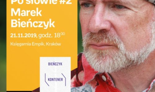 Po słowie #2: Marek Bieńczyk | Księgarnia Empik