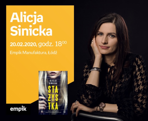 ALICJA SINICKA – SPOTKANIE AUTORSKIE – ŁÓDŹ