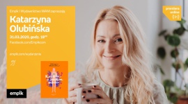 Katarzyna Olubińska | spotkanie online LIFESTYLE, Książka - spotkanie online