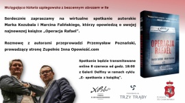 Dziennikarz śledczy i oficer Agencji Wywiadu na tropie zaginionego obrazu LIFESTYLE, Książka - Kolejne spotkanie z serii "eSpotkania z książką" odbędzie się w dzisiaj, 8 czerwca o godz. 18.00. Tym razem gośćmi Galerii będą: dziennikarz śledczy i poszukiwacz zaginionych dzieł sztuki Marek Kozubal oraz były oficer Agencji Wywiadu - Marcin Faliński.