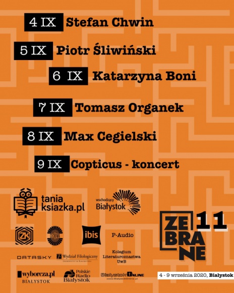 TaniaKsiazka.pl po raz kolejny wspiera Festiwal Zebrane