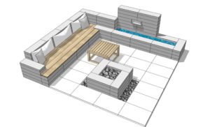 Niesztampowe pomysły na strefę relaksu w ogrodzie – Meble ogrodowe z betonowych prefabrykatów.